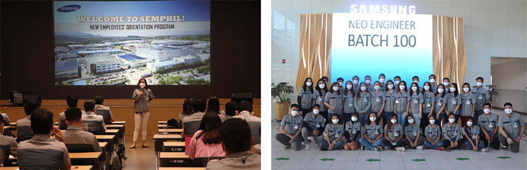 NEO ENGINEERS & TECHNICIANS BATCH 99~101 | News | Philippines | SAMSUNG ...