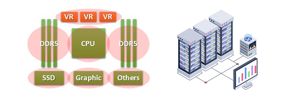 VR VR VR / DDR5 CPU DDR5 / SSD Graphic Others, 데이터서버 연결 이미지